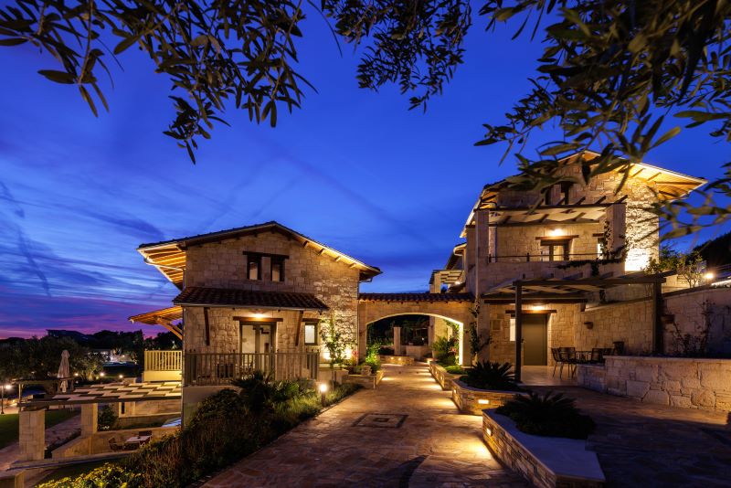 Evening at Kastri Elia Suites
